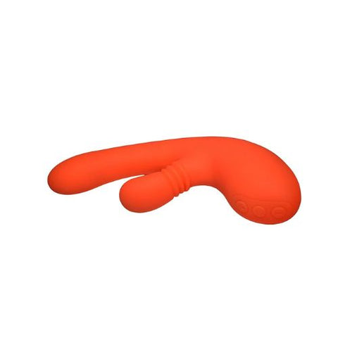 Amovibe Vibella G-Spot & Clitoral Vibrator Orange from Nice 'n' Naughty