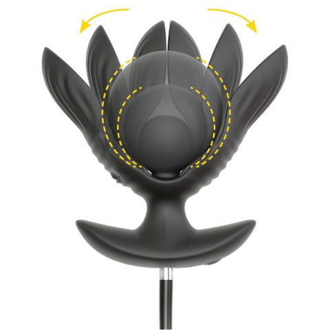Anos Remote Control Expander Butt Plug Black from Nice 'n' Naughty