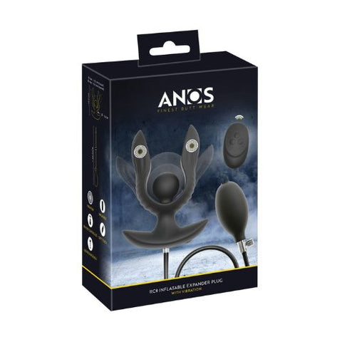 Anos Remote Control Expander Butt Plug Black from Nice 'n' Naughty