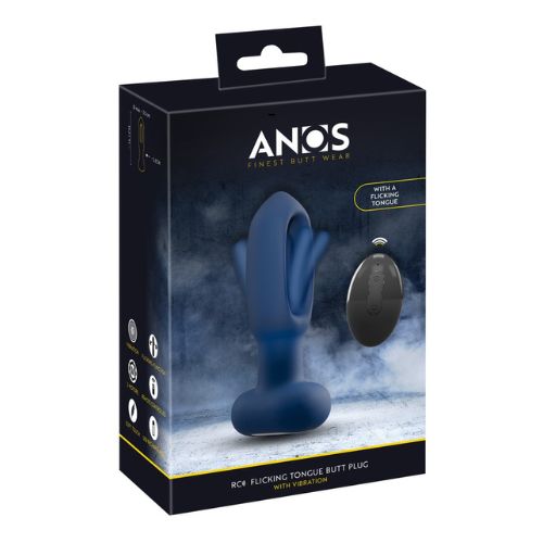 Anos Remote Control Flicking Tongue Butt Plug from Nice 'n' Naughty