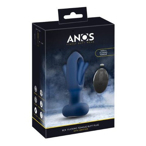 Anos Remote Control Flicking Tongue Butt Plug from Nice 'n' Naughty