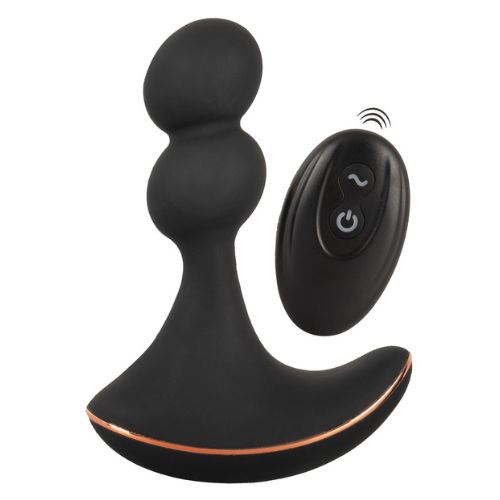 Anos Remote Control Rotating Prostate Massager w Vibration from Nice 'n' Naughty