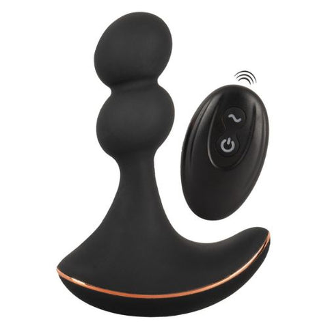 Anos Remote Control Rotating Prostate Massager w Vibration from Nice 'n' Naughty
