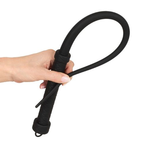 Bad Kitty Silicone Whip Black from Nice 'n' Naughty