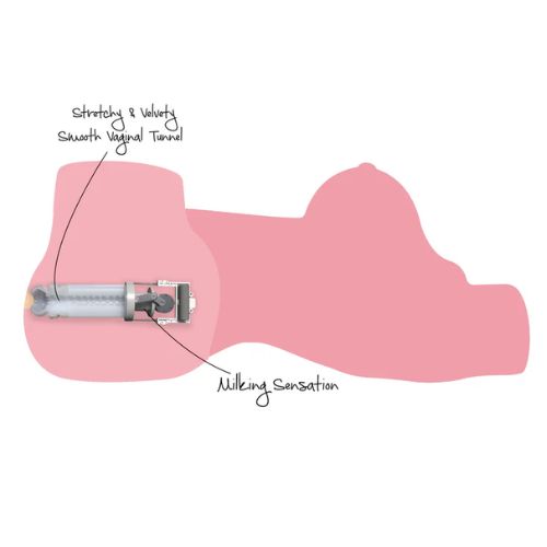 Bangers Milking Mega Slut Light Skin Tone from Nice 'n' Naughty