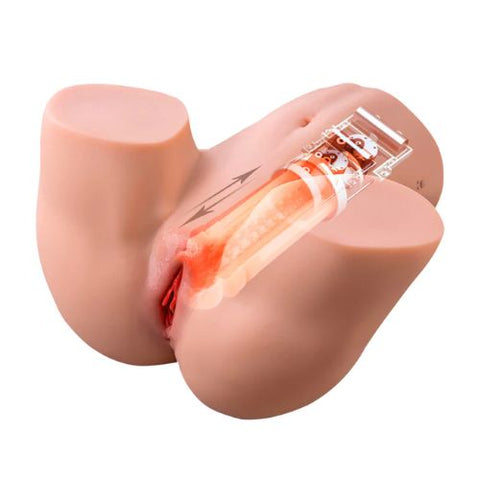 Bangers Big Ass Milking Bitch Masturbator Light Skin Tone from Nice 'n' Naughty