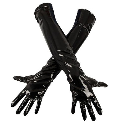 Black Level Vinyl Gloves Black from Nice 'n' Naughty