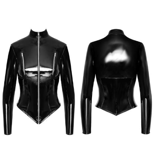 Black Level Vinyl Jacket Black from Nice 'n' Naughty