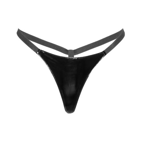 Black Level Vinyl String Black from Nice 'n' Naughty