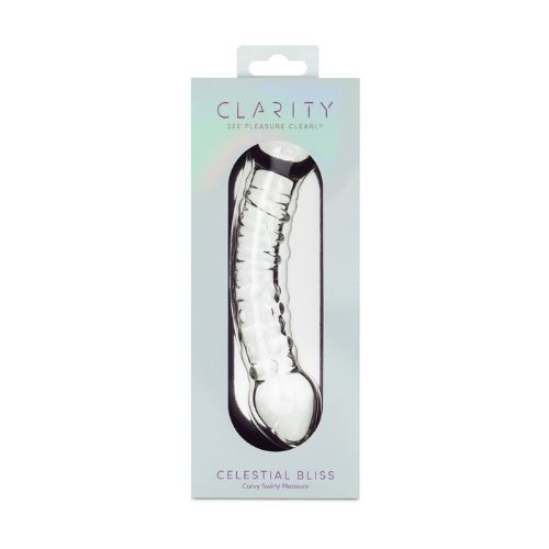 Clarity Celestial Bliss Glass Dildo from Nice 'n' Naughty
