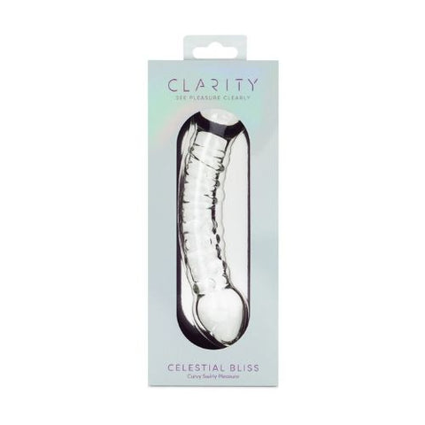 Clarity Celestial Bliss Glass Dildo from Nice 'n' Naughty