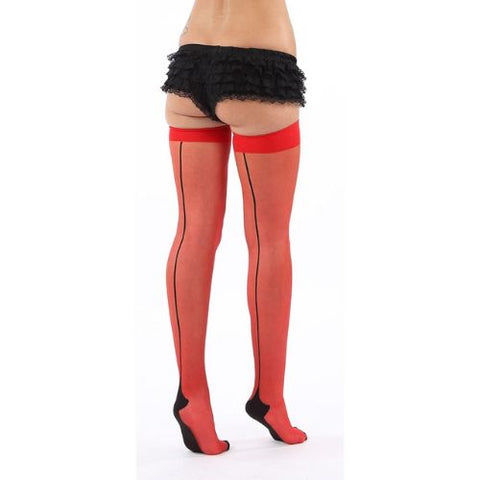 Classified Cuban Heel Stockings from Nice 'n' Naughty