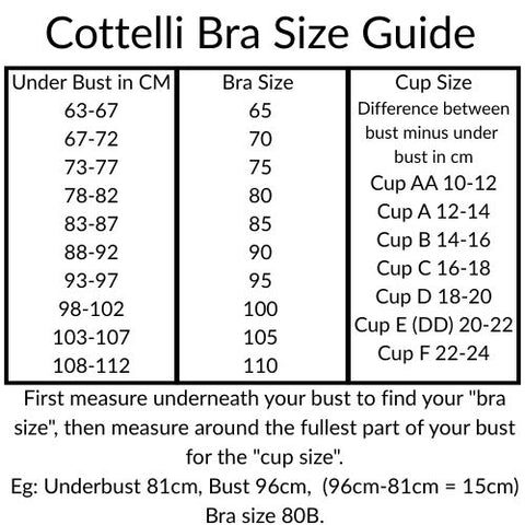 Cottelli Bra Sie Guide from Nice 'n' Naughty
