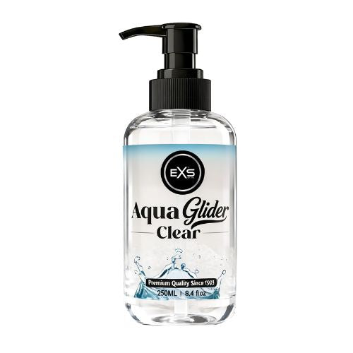 EXS Aqua Glider Clear Water Based Lubricant 250ml from Nice 'n' Naughty