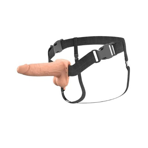 Fantasy X-Tensions Elite Vibrating Silicone Hollow Strap-On