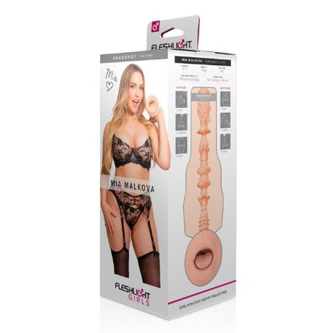 Fleshlight Girls Mia Malkova Headshot Light Skin Tone from Nice 'n' Naughty