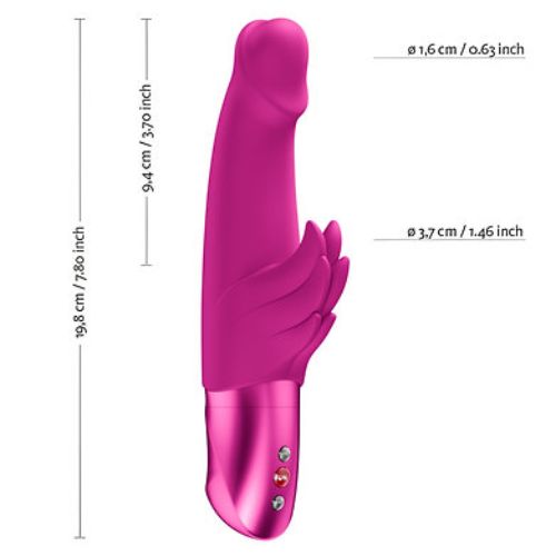 Fun Factory Wicked Angel Rabbit Vibrator Magenta Pink from Nice 'n' Naughty