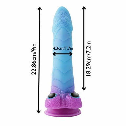 Gammoth Silicone Dildo Liquid Silicone from Nice 'n' Naughty
