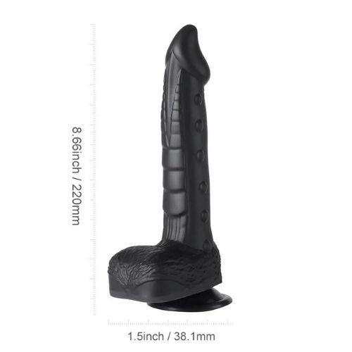 Honey Play Box Alger Thrusting Dildo Brown Silicone from Nice 'n' Naughty