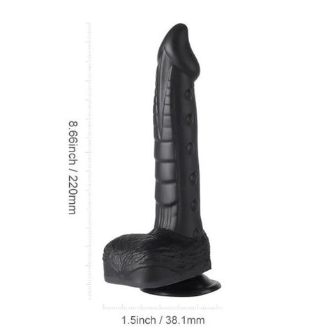 Honey Play Box Alger Thrusting Dildo Brown Silicone from Nice 'n' Naughty
