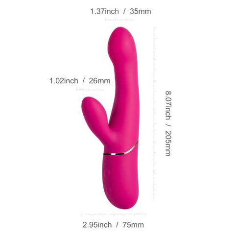 Honey Play Box Elda Intense Tapping G-spot Vibrator Pink Silicone from Nice 'n' Naughty