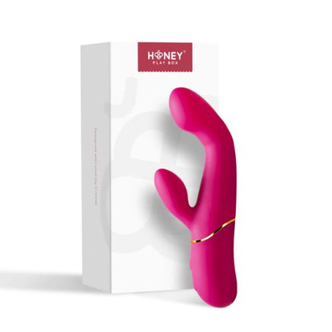 Honey Play Box Elda Intense Tapping G-spot Vibrator Pink Silicone from Nice 'n' Naughty