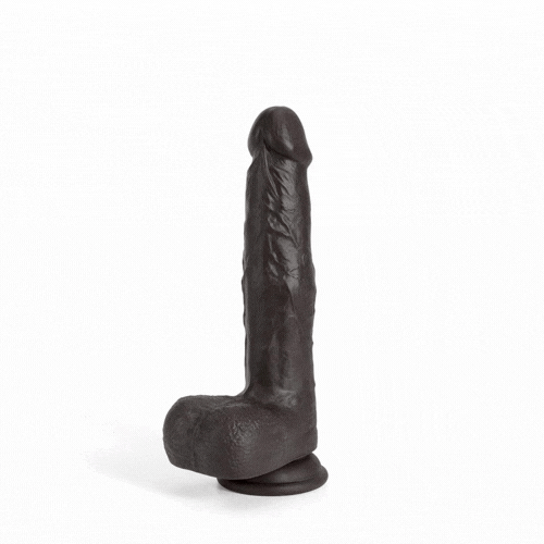 Honey Play Box Idalis 3in1 Thrusting Vibrating Dildo Brown Silicone from Nice 'n' Naughty