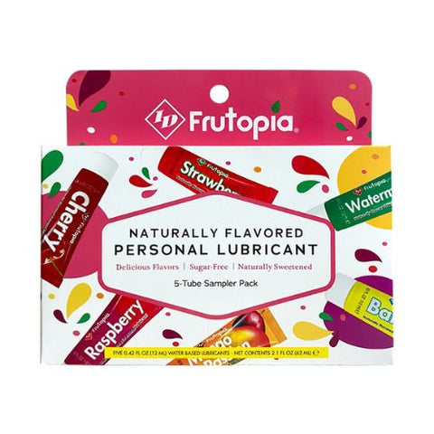 ID Frutopia 5 pk Flavoured water-Based Lubricant from Nice 'n' Naughty