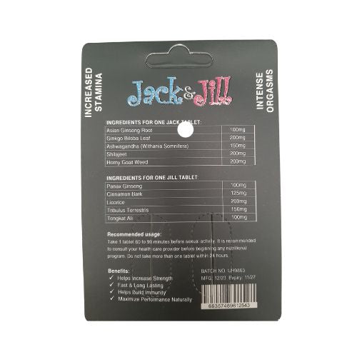 Jack & Jill Enhancement Tablets from Nice 'n' Naughty