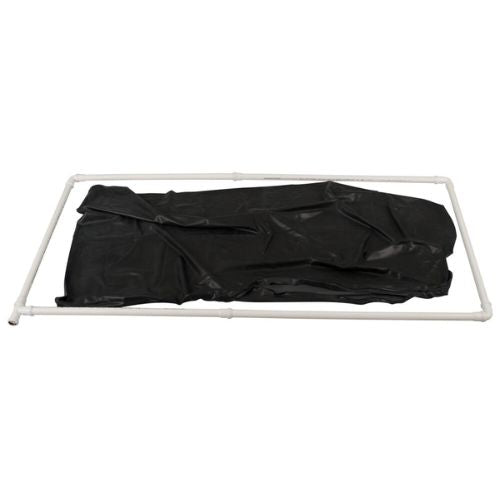 Late X Latex Vacuum Bed Black from Nice 'n' Naughty