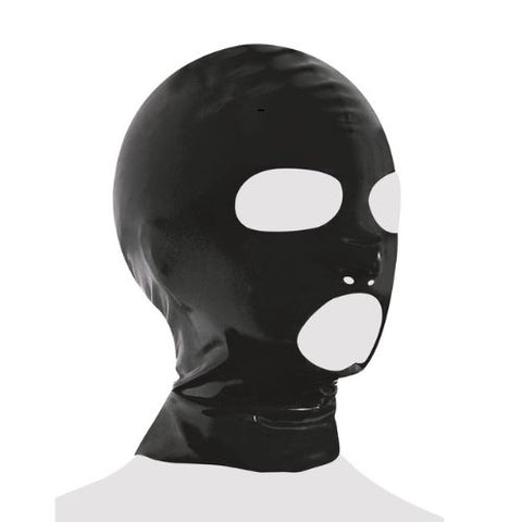 Late X Latex Mask Black from Nice 'n' Naughty