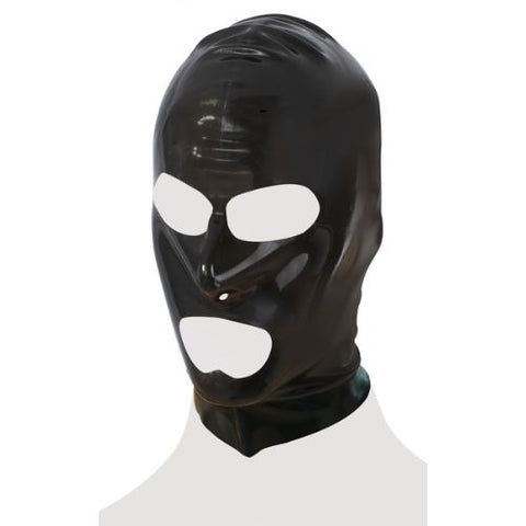 Late X Latex Mask Black from Nice 'n' Naughty