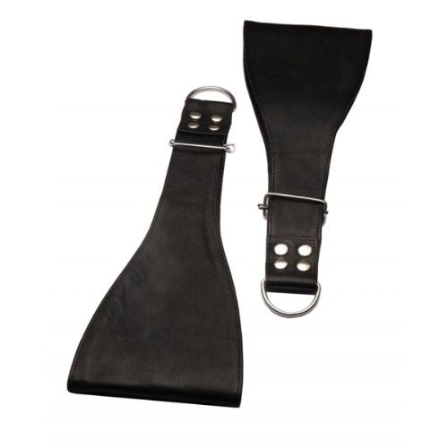 M & K Leather Boot Restraints Black from Nice 'n' Naughty