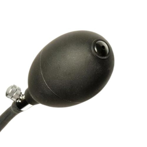 M&K Stretch Pump XX Large Giant Inflatable Dildo Black from Nice 'n' Naughty