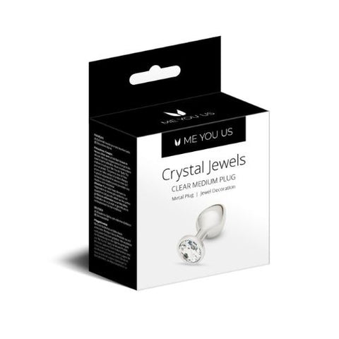 Me You Us Crystal Jewels Butt Plug from Nice 'n' Naughty