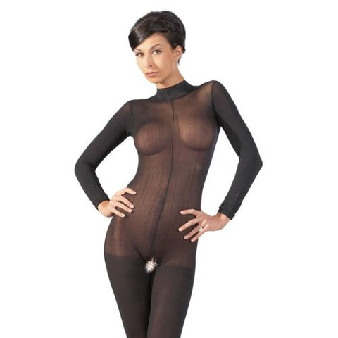 NO:XQSE Long Sleeved Power Net Catsuit from Nice 'n' Naughty