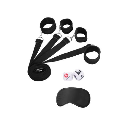 Ouch! Bed Binding Restraint Kit Black from Nice 'n' Naughty