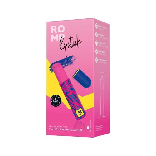 ROMP Lipstick Clitoral Suction Stimulator Pink from Nice 'n' Naughty
