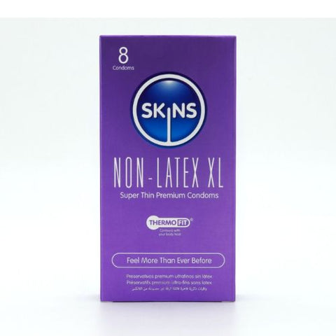 Skins Super Thin Non Latex XL Condoms from Nice 'n' Naughty