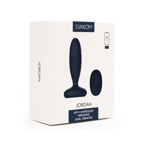 Svakom Jordan App-Controlled Thrusting Anal Vibrator from Nice 'n' Naughty