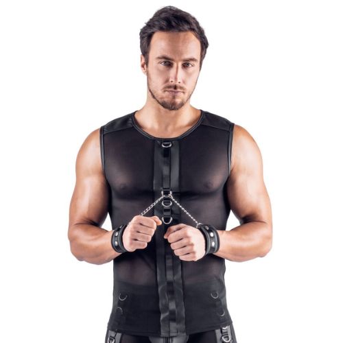 Svenjoyment Bondage Shirt Black from Nice 'n' Naughty