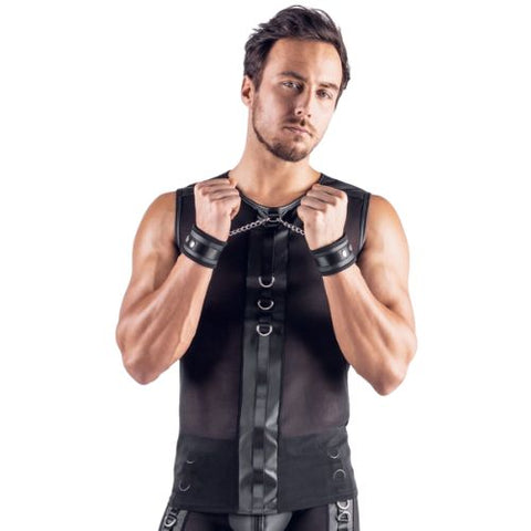 Svenjoyment Bondage Shirt Black from Nice 'n' Naughty
