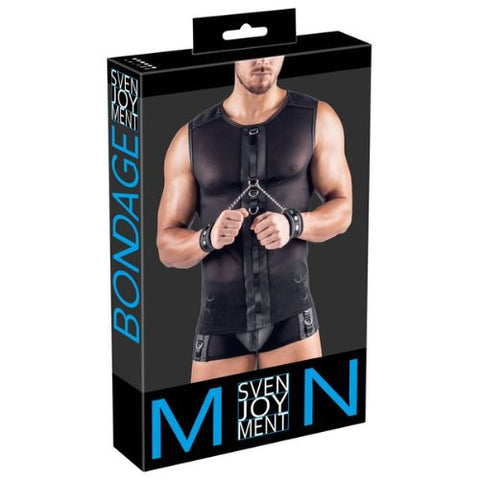 Svenjoyment Bondage Shirt Black from Nice 'n' Naughty