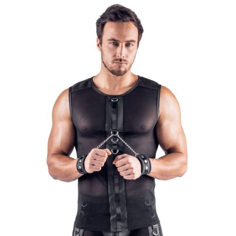 Svenjoyment Bondage Shirt Black from Nice 'n' Naughty