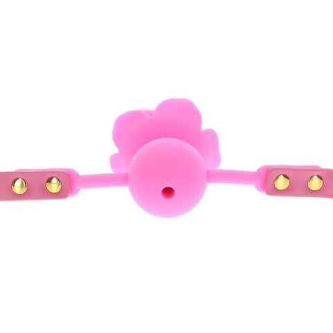 Taboom Malibu Rose Ball Gag Pink from Nice 'n' Naughty