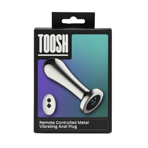 Toosh Remote Control Metal Vibrating Anal Plug from Nice 'n' Naughty