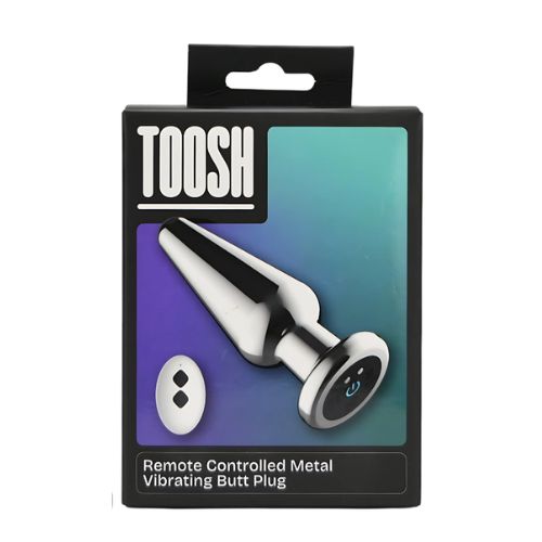 Toosh Remote Controlled Metal Vibrating Butt Plug from Nice 'n' Naughty