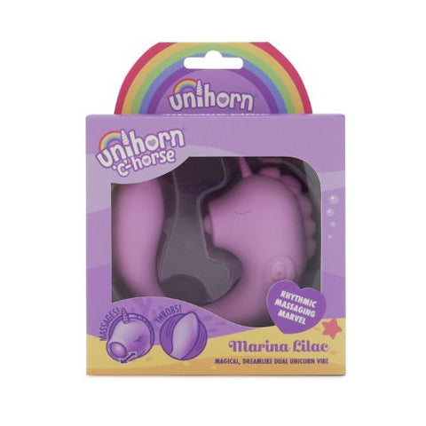 Unihorn C Horse Marina Lilac Clitoral Vibrator Purple from Nice 'n' Naughty