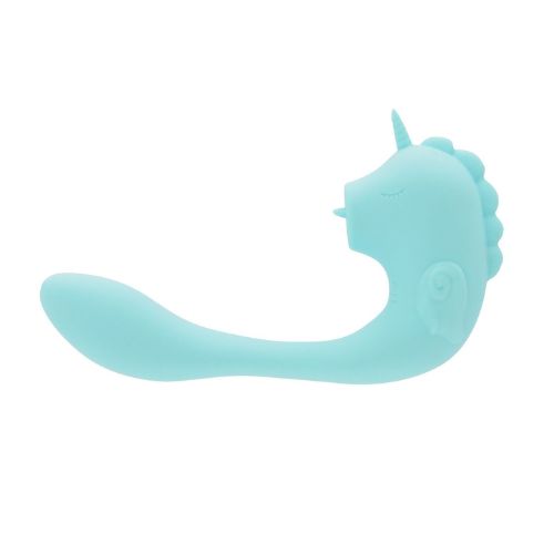 Unihorn C Horse Ocean Peak Clitoral Vibrator Blue from Nice 'n' Naughty