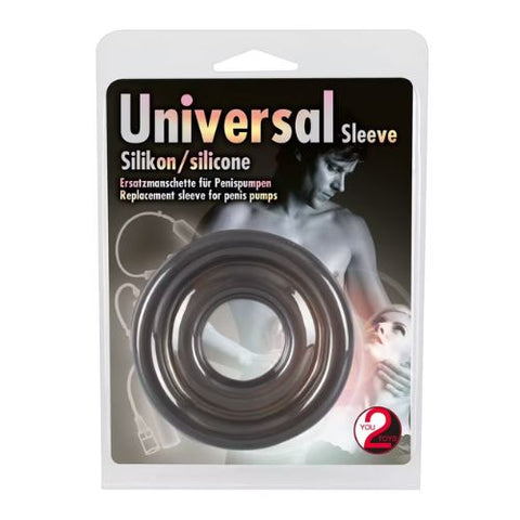 You2Toys Universal Silicone Sleeve Black from Nice 'n' Naughty